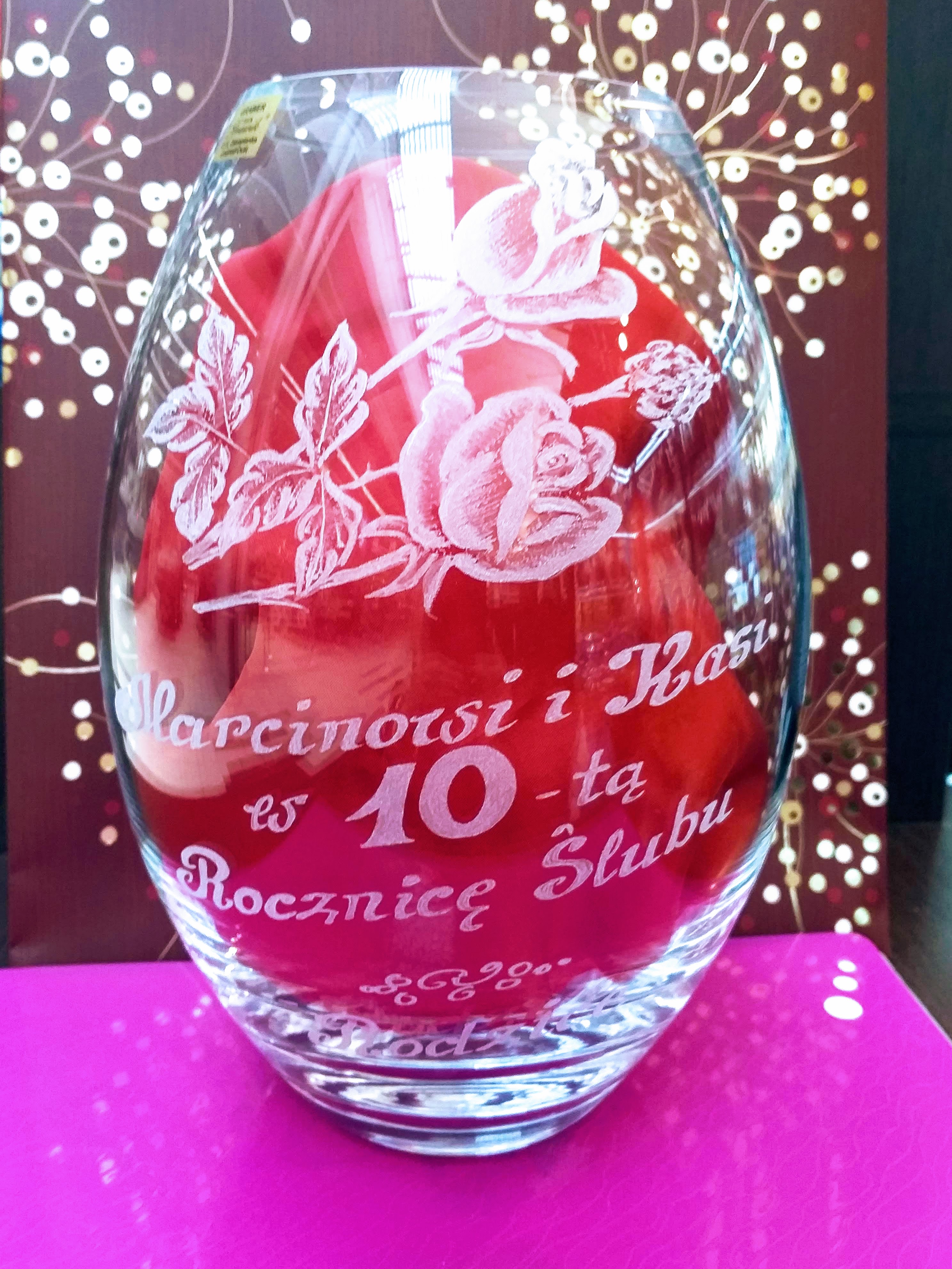 Wazon — rocznica ślubu